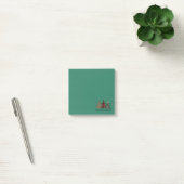 "Dit is het seizoen" Kerstvakantie Plaid Leopard Post-it® Notes (Kantoor)