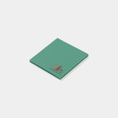 "Dit is het seizoen" Kerstvakantie Plaid Leopard Post-it® Notes (Schuin)