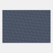 'Dit is het seizoen met botanische kerstpatronen Inpakpapier Vel (Voorkant)