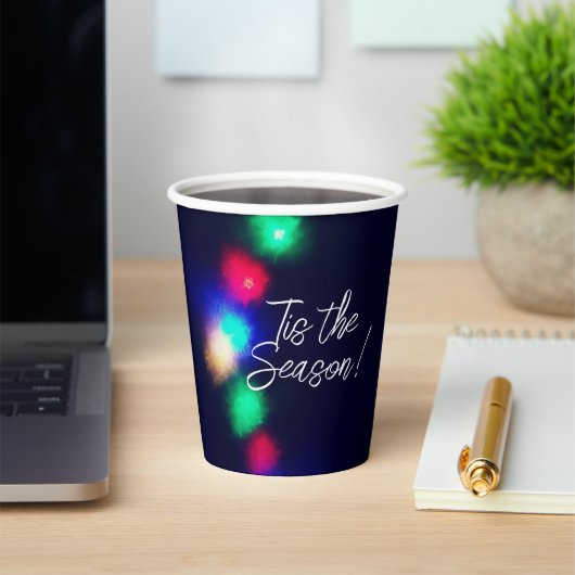 Dit is het seizoen met licht papieren bekers (Insitu)