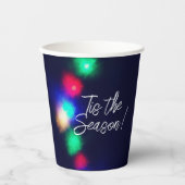 Dit is het seizoen met licht papieren bekers (Voorkant)