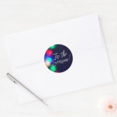 Dit is het seizoen met licht ronde sticker (Envelop)