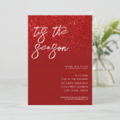 Dit is het seizoen Modern Kerstfeest Kaart (Staand voorkant)