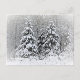 Dit is het seizoen noordwaarts, maandag wintervaka briefkaart