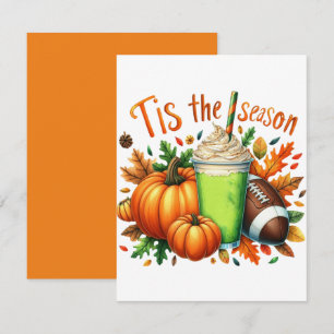 Dit is het seizoen notitiekaartje