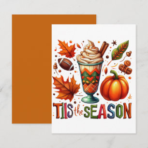 Dit is het seizoen notitiekaartje