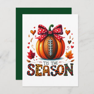 Dit is het seizoen notitiekaartje