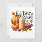 Dit is het seizoen notitiekaartje (Voorkant)