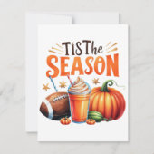 Dit is het seizoen notitiekaartje (Voorkant)