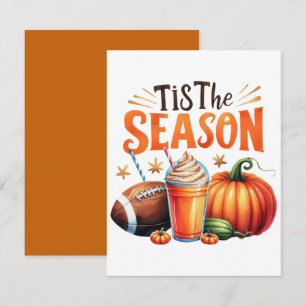 Dit is het seizoen notitiekaartje