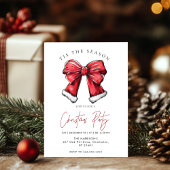 Dit is het seizoen nu met Santa Holiday Invitation Kaart