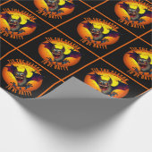 Dit is het seizoen om Batty Vampire Bat te zijn Cadeaupapier (Hoek)
