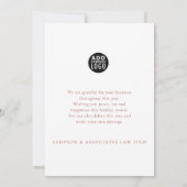 'Dit is het seizoen om dankbaar te zijn | Zakelijk Kaart (Achterkant)