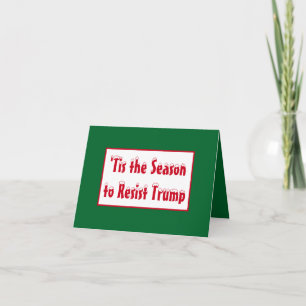 Dit is het seizoen om de Feestdagen van Trump te w Kaart