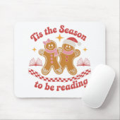 Dit is het seizoen om de kerstschool te lezen muismat (Met muis)