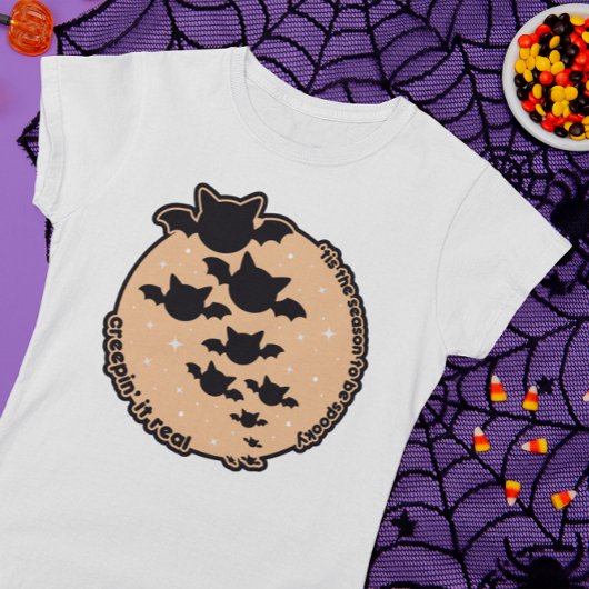 Dit is het seizoen om griezelig Kawaii Halloween t T-shirt
