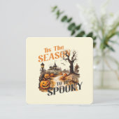 "Dit is het seizoen om griezelig te zijn" midden-e (Staand voorkant)