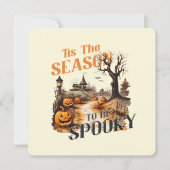 "Dit is het seizoen om griezelig te zijn" midden-e (Voorkant)