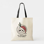 Dit is het seizoen om griezelig te zijn tote bag (Achterkant)