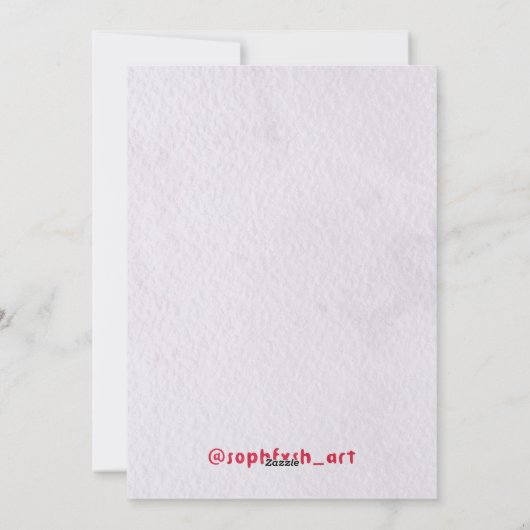 Dit is het seizoen om jelly te zijn! feestdagenkaart (Achterkant)