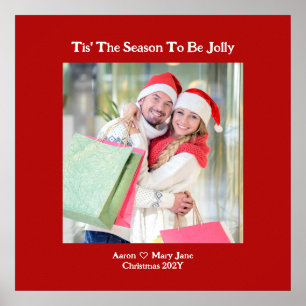 Dit is het seizoen om Jolly Couple Foto Poster