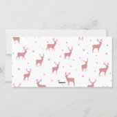 Dit is het seizoen om Jolly Script-vakantiefoto te Feestdagenkaart (Achterkant)