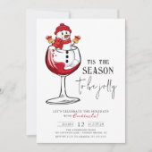 Dit is het seizoen om Jolly te zijn! cocktailparty Kaart (Voorkant)