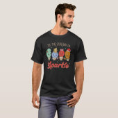Dit is het seizoen om Sparkle Christmas Lights PJ' T-shirt (Voorkant volledig)