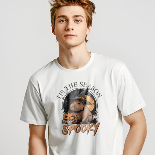 Dit is het seizoen om spookachtige Capybara Hallow T-shirt