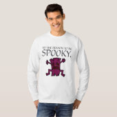 Dit is het seizoen om Spooky Funny Halloween te zi T-shirt (Voorkant volledig)