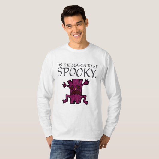 Dit is het seizoen om Spooky Funny Halloween te zi T-shirt (Voorkant volledig)