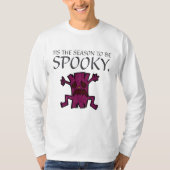 Dit is het seizoen om Spooky Funny Halloween te zi T-shirt (Voorkant)
