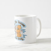 Dit is het seizoen om Spooky Ghost Halloween Groov Koffiemok (Voorkant rechts)