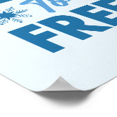 Dit is het seizoen om te bevriezen - Winter Fun Poster (Hoek)