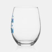 Dit is het seizoen om te bevriezen - Winter Fun Wijnglas Zonder Voet (Links)