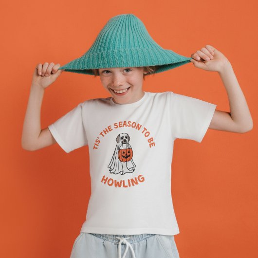 Dit is het seizoen om te huilen Halloween Hond T-shirt