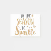 Dit is het seizoen om te springen post-it® notes (Voorkant)