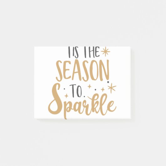 Dit is het seizoen om te springen post-it® notes (Voorkant)