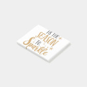 Dit is het seizoen om te springen post-it® notes (Schuin)