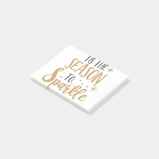 Dit is het seizoen om te springen post-it® notes (Schuin)