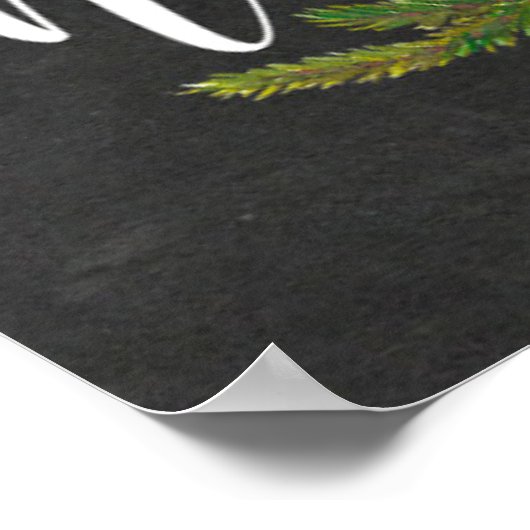 Dit is het Seizoen om te trouwen met een wintertro Poster (Hoek)