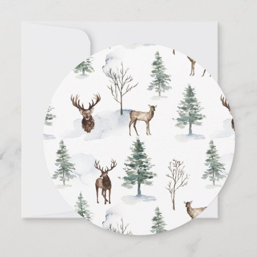 'Dit is het seizoen om te trouwen Rustic Wood Kaart (Achterkant)