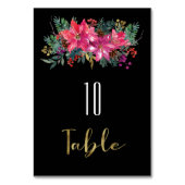 Dit is het seizoen om te trouwen Winter Christmas  Kaart (Achterkant)