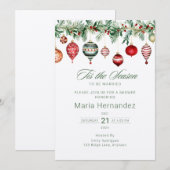 Dit is het seizoen om te trouwen Winter Vrijgezell Kaart (Voorkant / Achterkant)