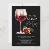 'Dit is het seizoen om Tipsy te zijn! cocktailpart Kaart (Voorkant)