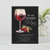 'Dit is het seizoen om Tipsy te zijn! cocktailpart Kaart (Staand voorkant)