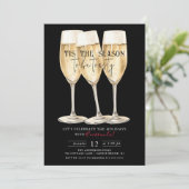 'Dit is het seizoen om Toasty te zijn! cocktailpar Kaart (Staand voorkant)