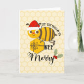 Dit is het seizoen om vrolijk te zijn kaart (Voorkant)