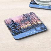 Dit is het seizoen op het    Vakantie van NorthWin Bier Onderzetter (Linkerzijde)