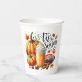 Dit is het seizoen papieren bekers (Achterkant)